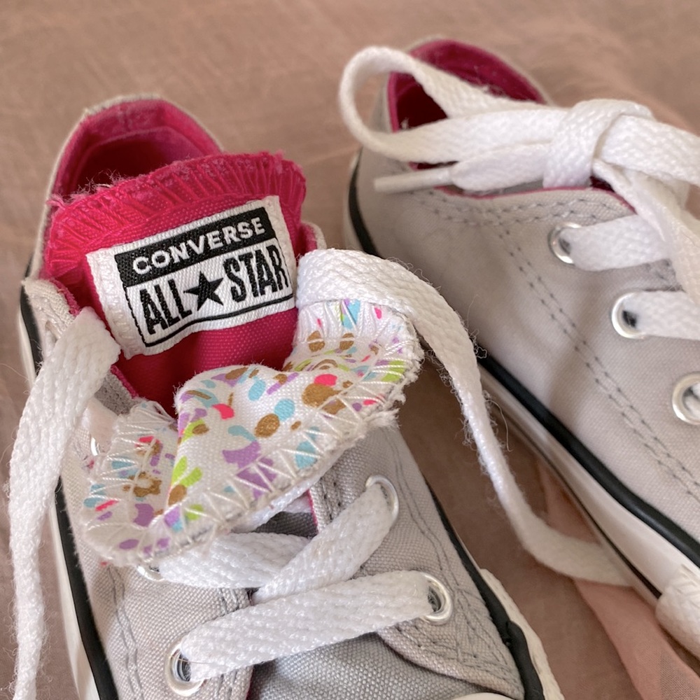 Grey Infant Converse Chuck Taylor All Star Sneakers